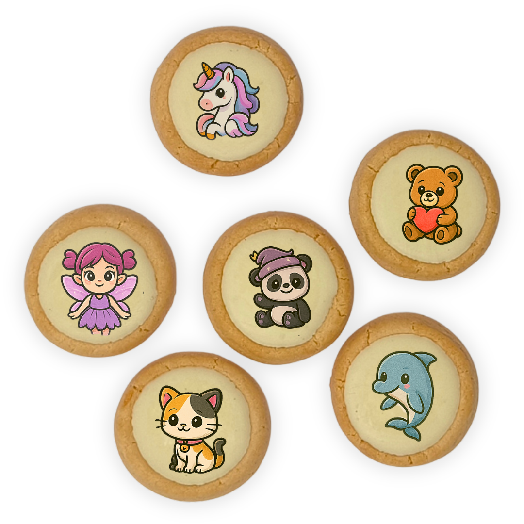 Set de galletas para cumpleaños de niña