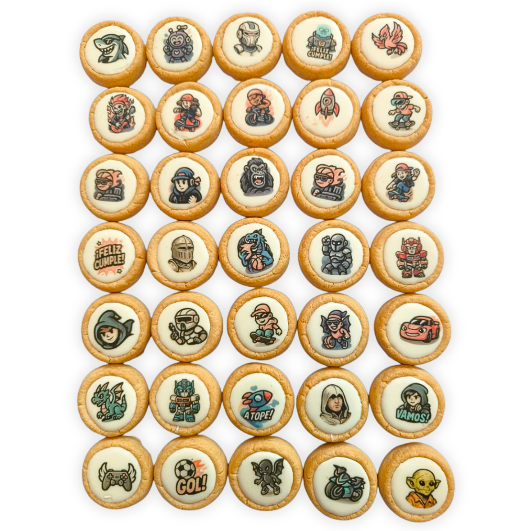 Set de galletas para cumpleaños de niño - Imagen 2