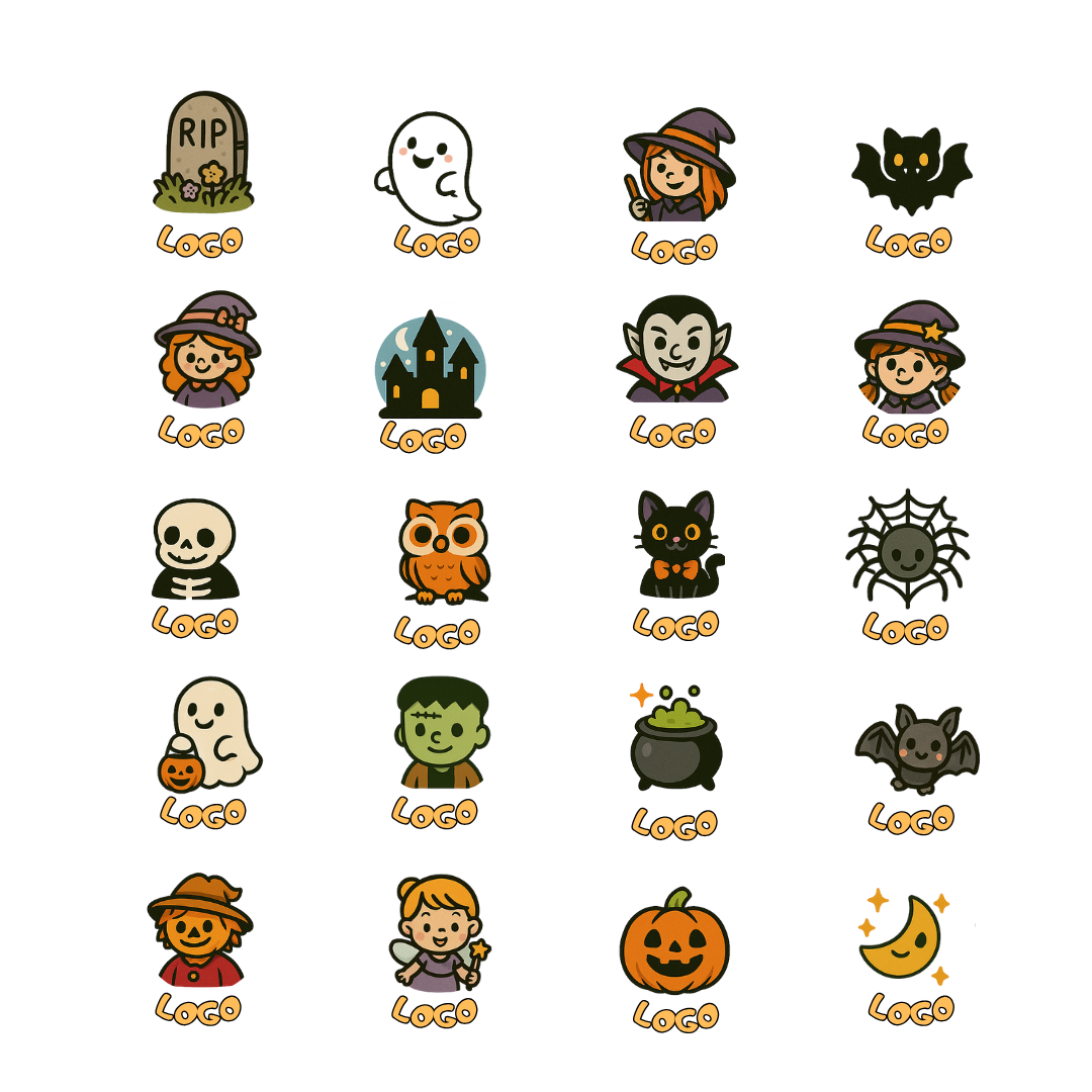 Set de galletas para Halloween con logo - Imagen 2