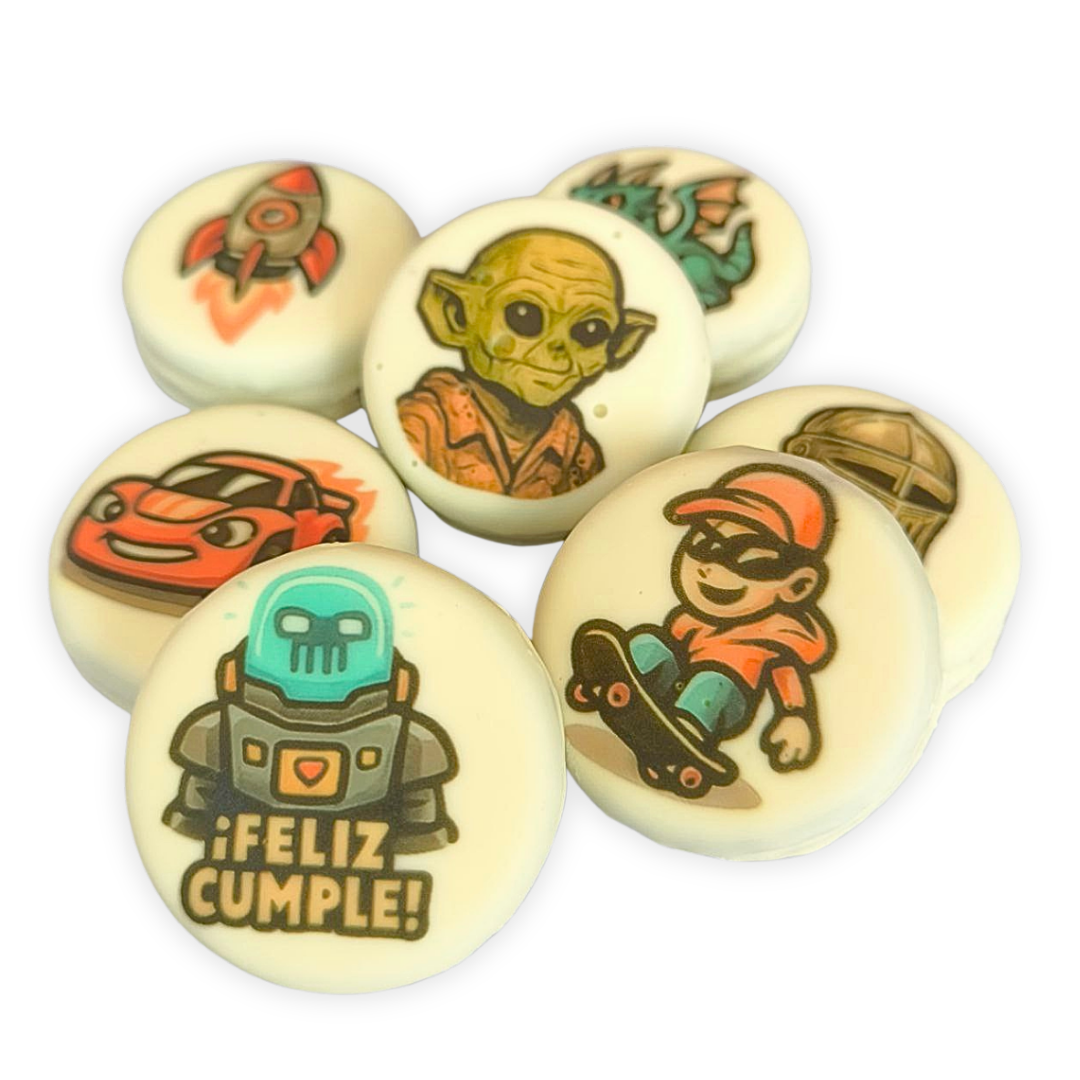 Set de galletas para cumpleaños de nino