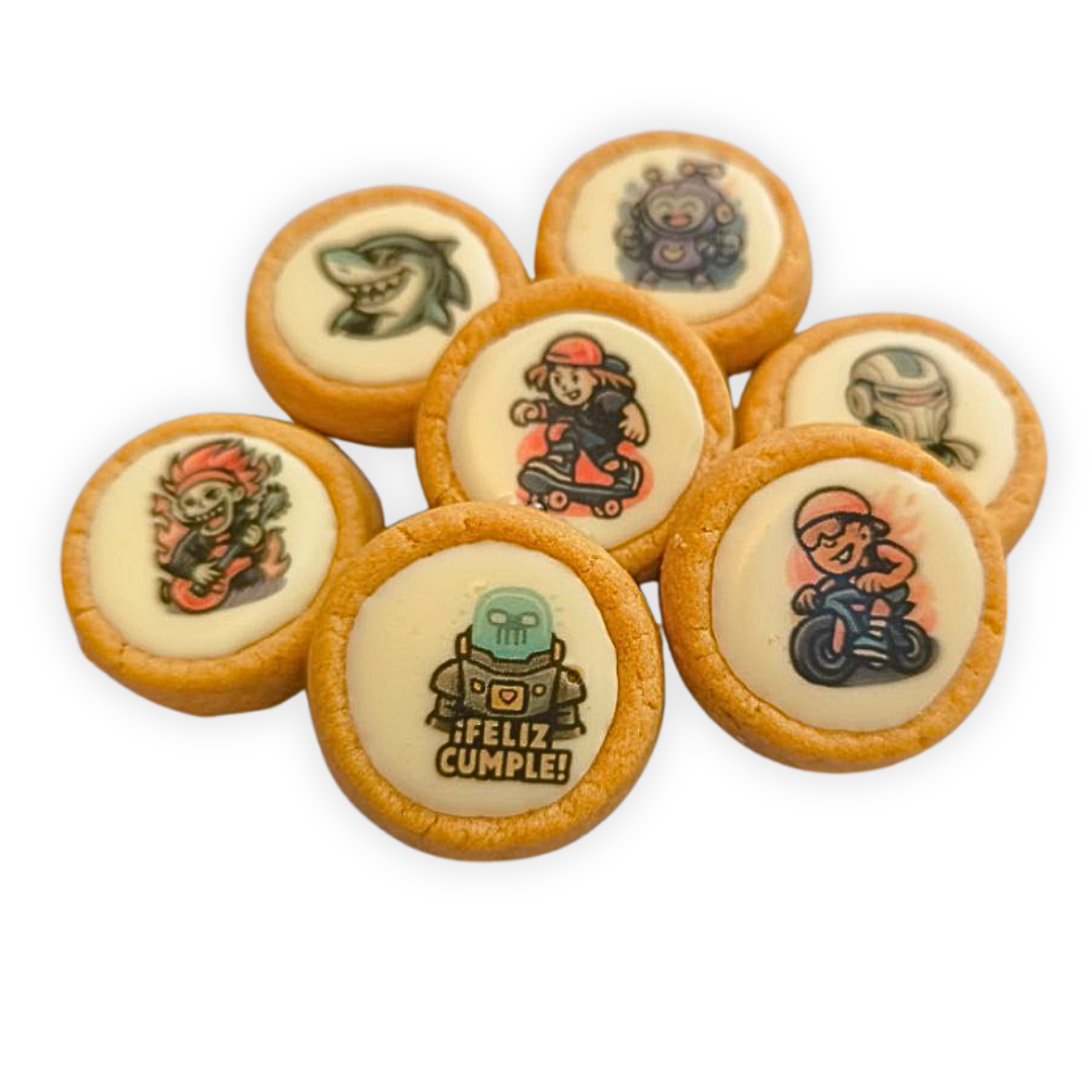 Set de galletas para cumpleaños de niño