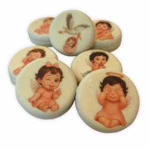 Set de galletas para bautizo de nina