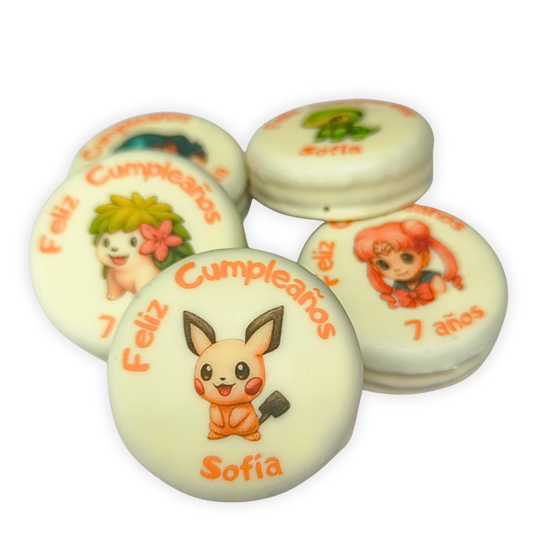 Set de galletas para cumpleaƱos de nina