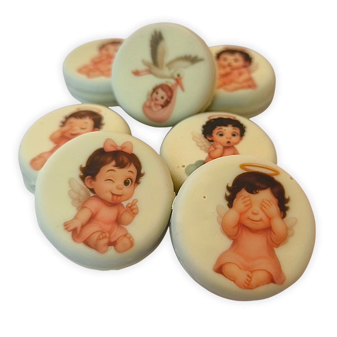 Set de galletas para bautizo de nina