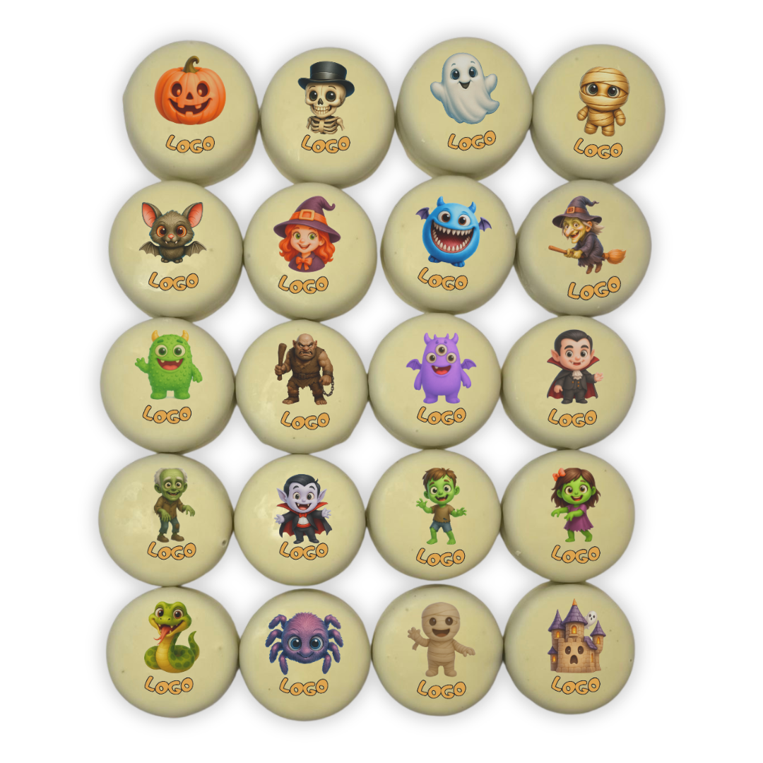 Set de galletas para Halloween con logo - Imagen 2